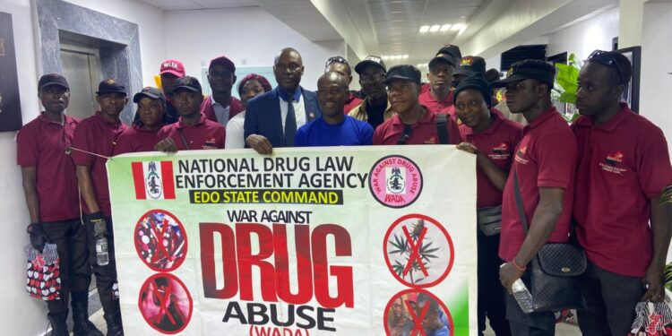 NDLEA takes campaign to Ministry of Public Service and Security