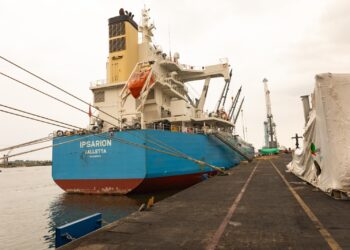 Ports & Cargo welcomes largest general cargo vessel to call the Terminal