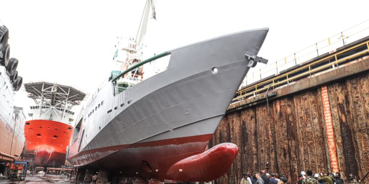 NIMASA Dock Deep Blue Vessel at Nigerdock – DG NIMASA