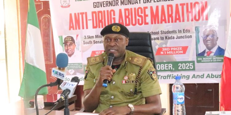 NDLEA, Edo flag off Governor’s Anti-drug Abuse Marathon for secondary schools