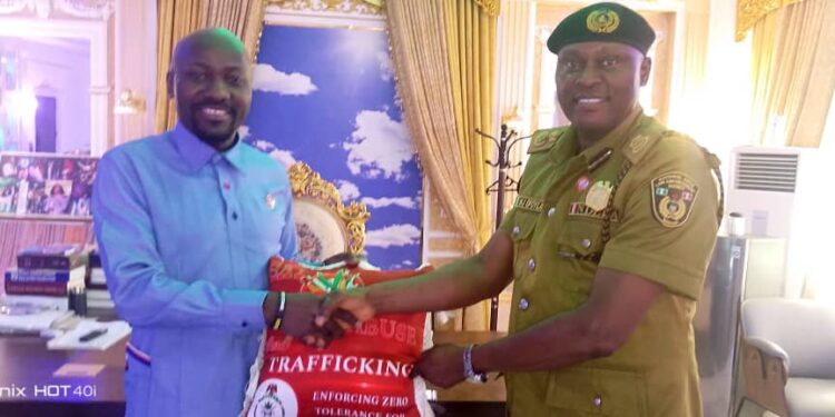 Apostle Suleiman pledges support for NDLEA’s anti-drug abuse campaign