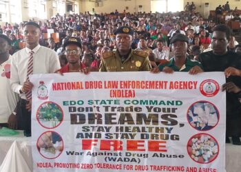NDLEA educates freshers at Uniben in drug abuse