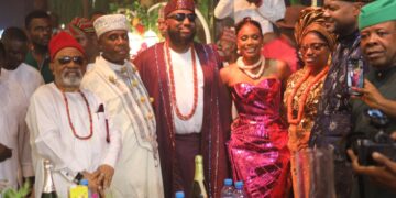 Amaechi’s son Chikamkpa marries sweetheart Anita in traditional marriage rites