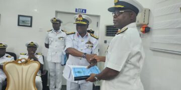 Rear Admiral Okehie becomes the 43rd Flag Officer Commanding Eastern Naval Command