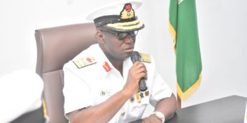 Rear Admiral Zipele assumes command as the 41st Flag Officer Commanding Naval Training Command