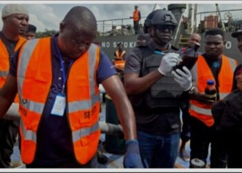 Tantita intercepts MT Thor in Delta State, arrests 4 suspected oil thieves