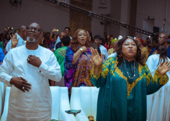 SIFAX Group 3rd Annual Thanksgiving Service features Lilian Nneji, Emma Oh My God in high praise