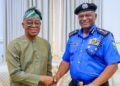 Oyetola hosts new Police IG Disu, discusses maritime security gaps