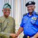Oyetola hosts new Police IG Disu, discusses maritime security gaps