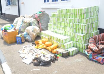 NNS Beecroft recovers illicit drugs from criminals’ hideout