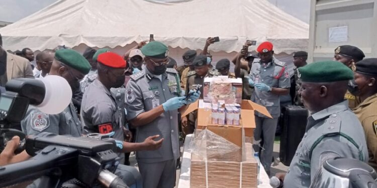 Nigeria Customs seizes 13 containers of expired pharmaceuticals, other contraband items worth N6bn at Apapa Port