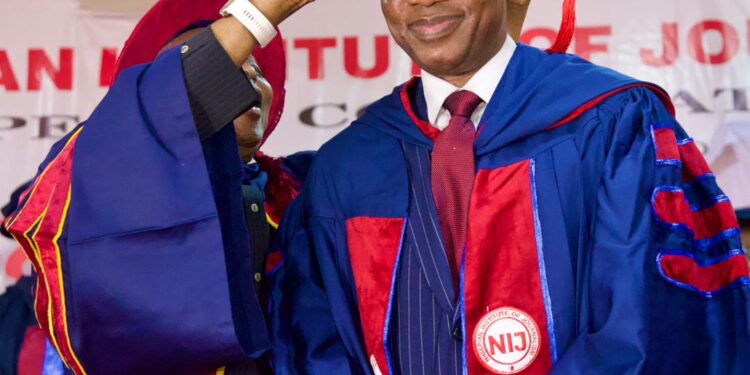 CGC Adeniyi receives NIJ Fellowship, commits to Multimedia Centre for Journalism Development