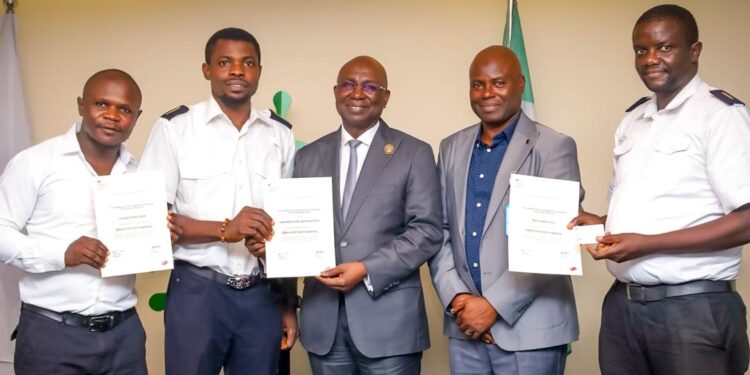 NIMASA DG commends 34 NSDP graduates who obtained CoC