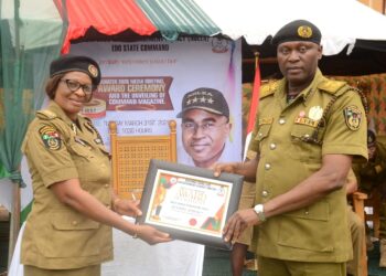 NDLEA EDO arrests 104 with 18,380KG of drugs… honours officers, journalists