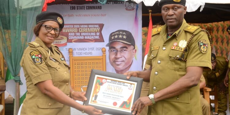 NDLEA EDO arrests 104 with 18,380KG of drugs… honours officers, journalists