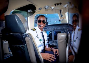 Customs celebrates first female Pilot for obtaining commercial multi-engine license