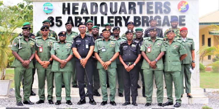 CP Ojajuni builds strategic cooperation with key security agencies in Ogun