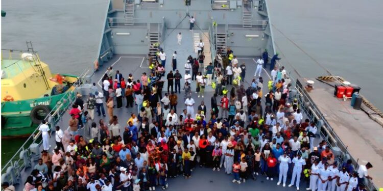 Nigerian Navy at 70: Civilians experience Life at Sea in Historic Anniversary Voyage