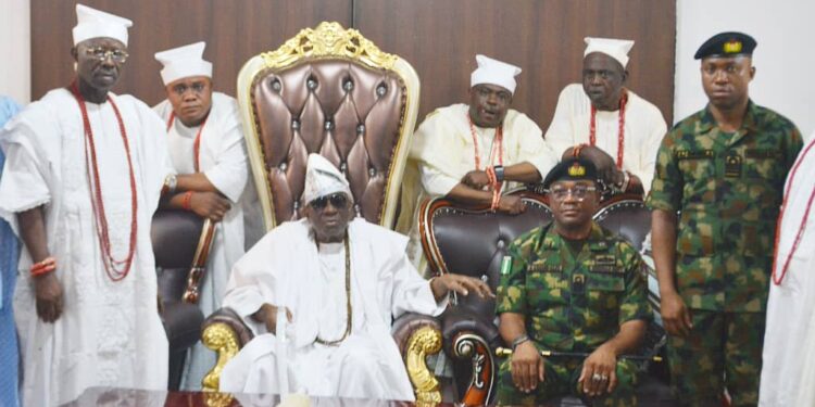 Oba Akiolu of Lagos commends Navy’s efforts in protecting Nigeria’s maritime sector