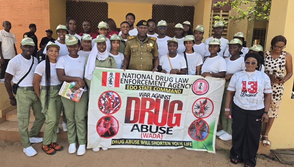 NYSC Drug-free Club members trained as Anti-drug Abuse Advocates in Edo State