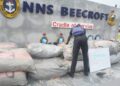 NNS Beecroft hands over 18 bags of seized Cannabis sativa to NDLEA