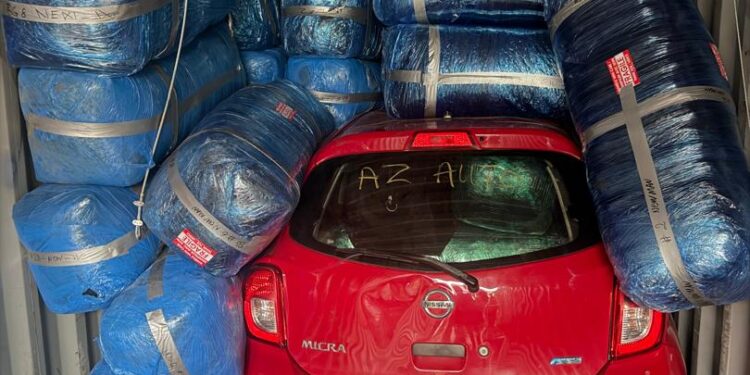 Apapa Customs Command seizes ₦26.5bn cannabis indica hidden in imported vehicles