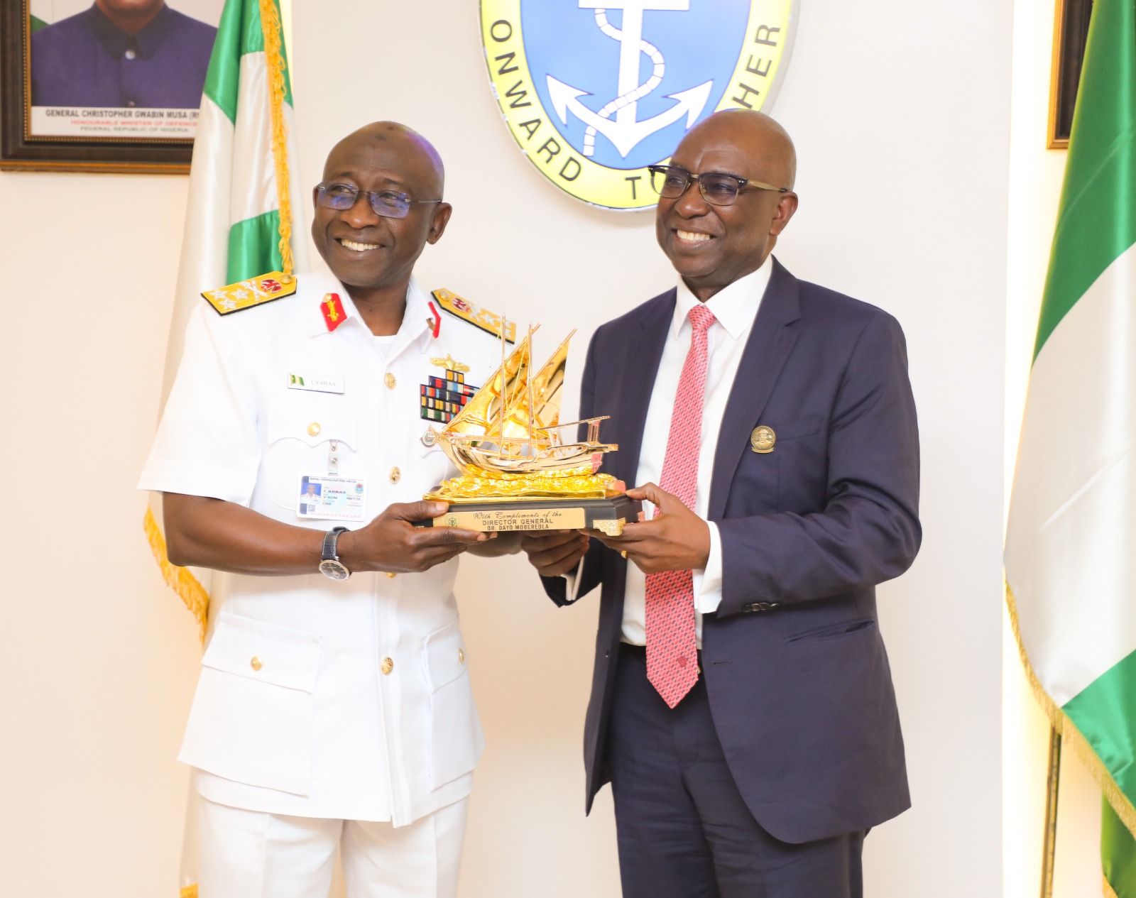 NIMASA, Nigerian Navy renew partnership to strengthen maritime security