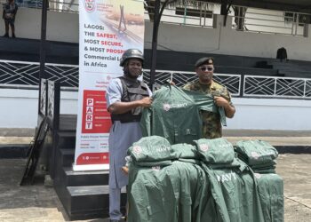 LSSTF donates bulletproof vests, helmets to NNS Beecroft to boost security operations