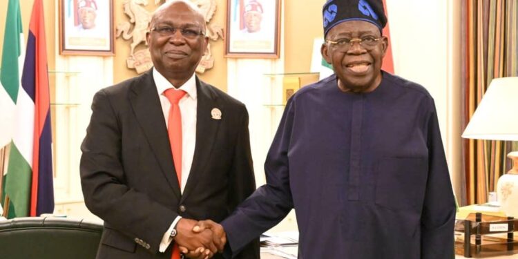 Tinubu, NIMASA DG holds talks on maritime industry development