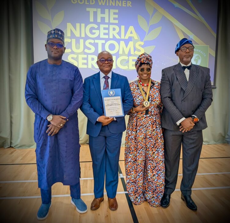 ‘Customs Cares’ CSR Initiative wins Commonwealth Gold Award…gives Nigeria Customs global recognition