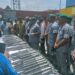 TinCan Island Customs Command intercepts 204 pump-action rifles concealed in household goods