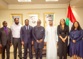 Photo News: SIFAX Group Chairman visits UAE Consulate in Lagos
