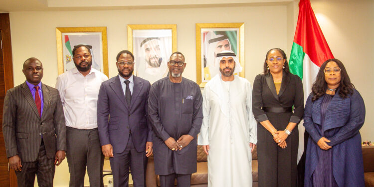 Photo News: SIFAX Group Chairman visits UAE Consulate in Lagos
