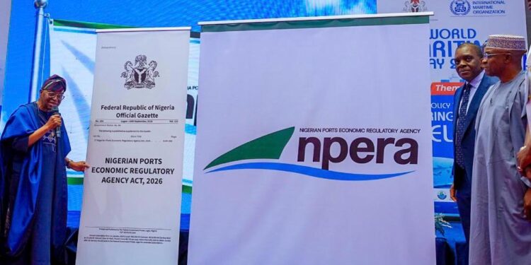 Oyetola unveils gazetted NPERA Act, Logo, reaffirms commitment to port reforms